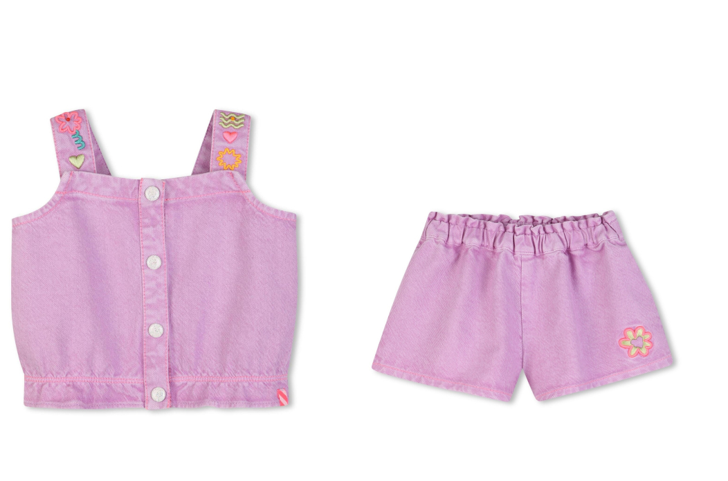 Блузка-топ, шорты