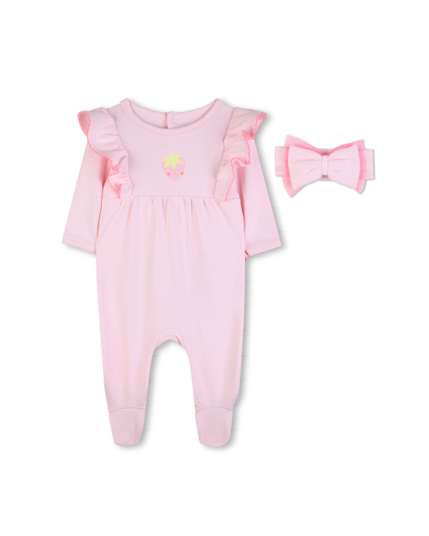 Комбинезон, повязка на голову в упаковке