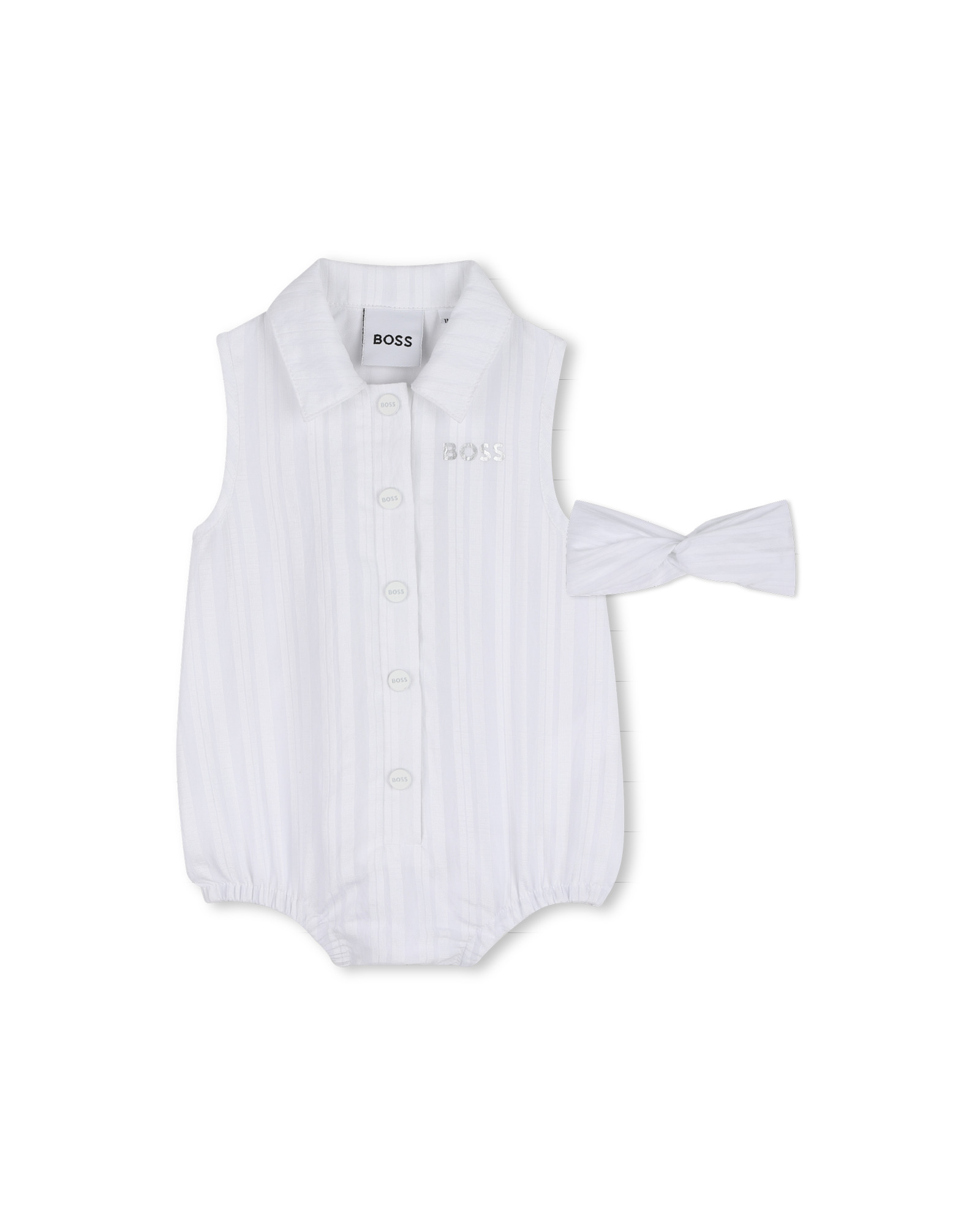 Полукомбинезон, повязка на голову в упаковке