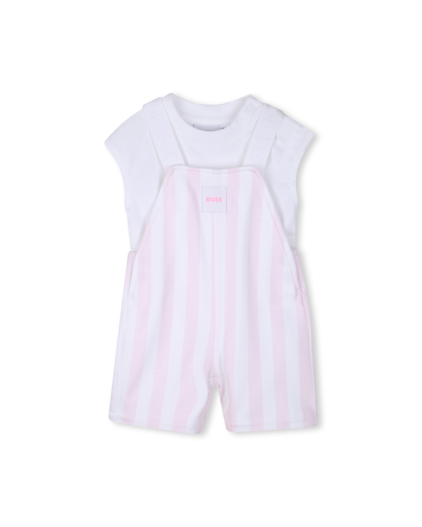 Полукомбинезон, футболка в упаковке