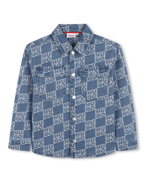 Рубашка джинсовая