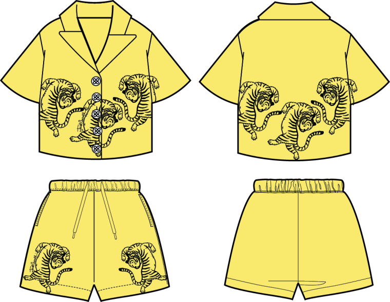 Рубашка, шорты