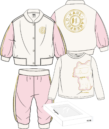 Костюм (толстовка, футболка, брюки) в упаковке