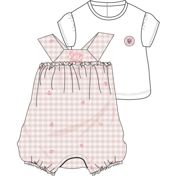 Комбинезон с футболкой