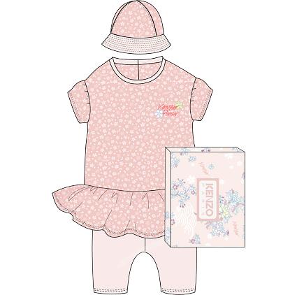 Платье, брюки, панама в упаковке