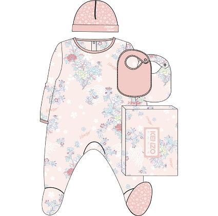 Комбинезон, шапка и слюнявчик (2 шт.)