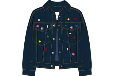 Куртка джинсовая