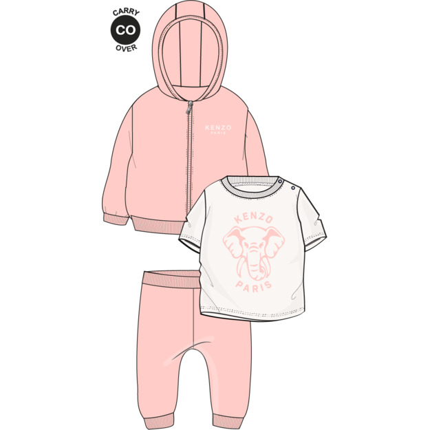 Костюм (толстовка, футболка, брюки)