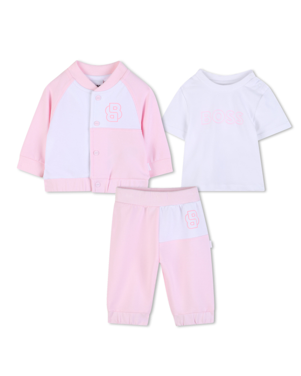 Толстовка, футболка, брюки в упаковке