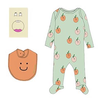 Комбинезон со слюнявчиком