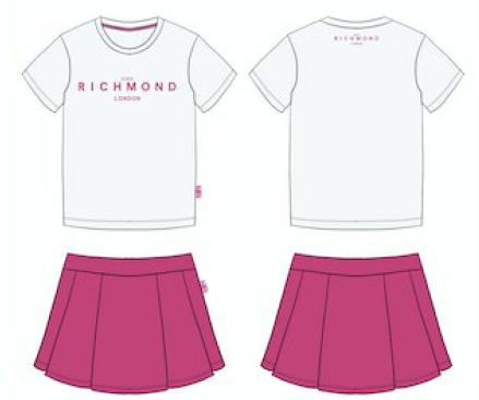 Футболка с юбкой