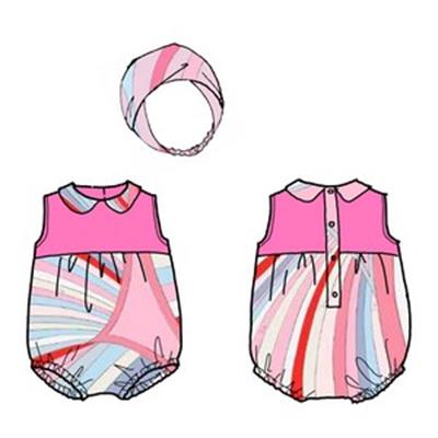 Полукомбинезон с повязкой на голову