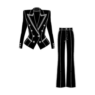 Жакет и брюки