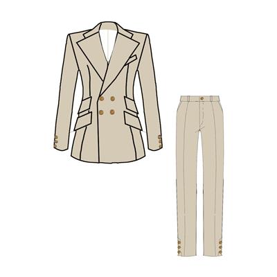Жакет и брюки