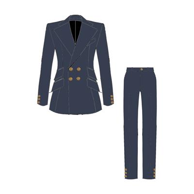 Жакет и брюки