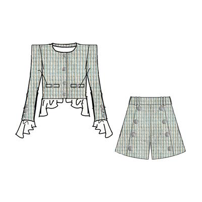 Жакет и шорты