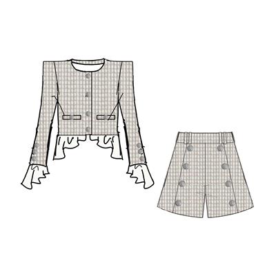 Жакет и шорты