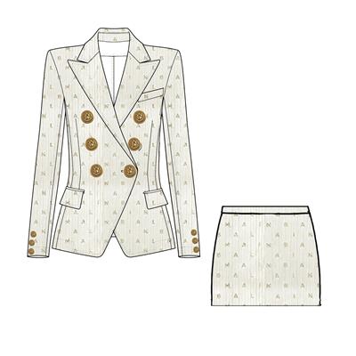 Жакет и юбка