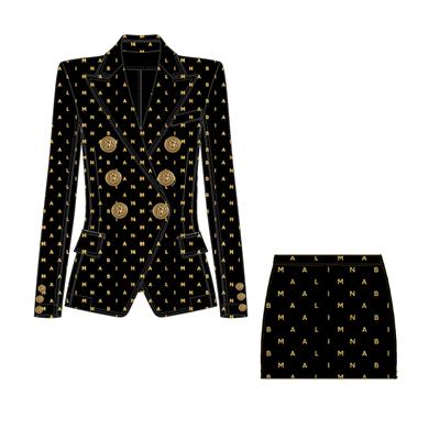 Жакет и юбка