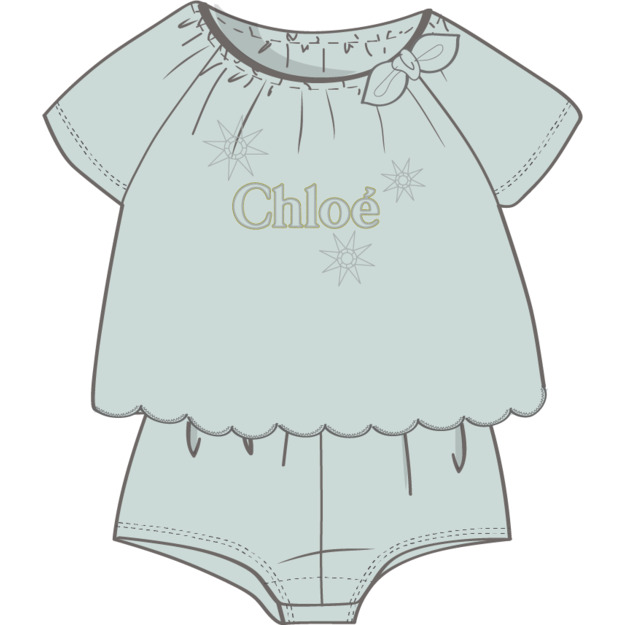 Блузка с шортиками