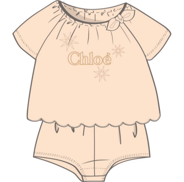 Блузка с шортиками