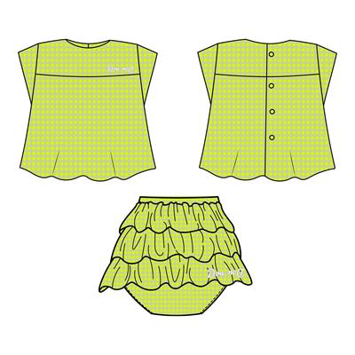 Блузка и шорты