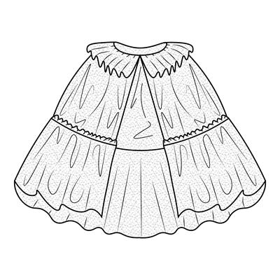 Пальто-пончо