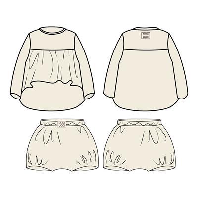 Блузка и шорты