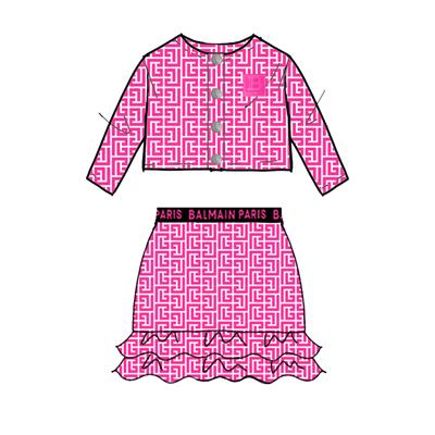 Жакет с юбкой