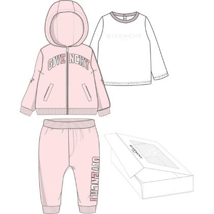 Комплект (фуболка, брюки  и толстовка)