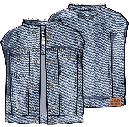 Куртка джинсовая