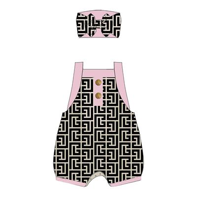 Полукомбинезон с повязкой на голову