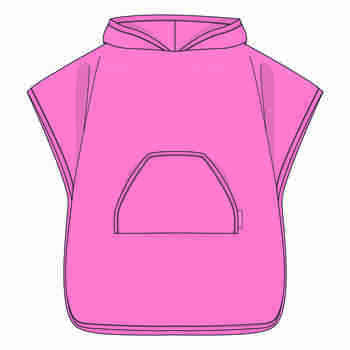 Халат-пончо