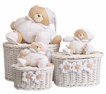 Набор из 3  корзин с игрушкой