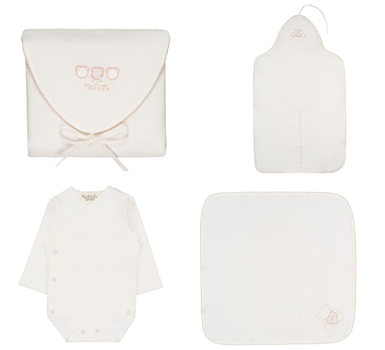 Боди с полотенцем и пеленальным матом в упаковке