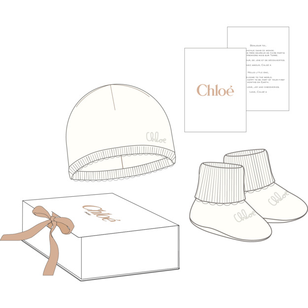 Шапка, носки в упаковке