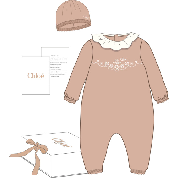 Комбинезон, шапка в упаковке