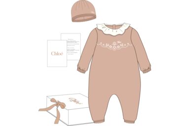 Комбинезон, шапка в упаковке