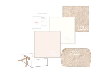 Полотенце 3 шт., косметичка в упаковке