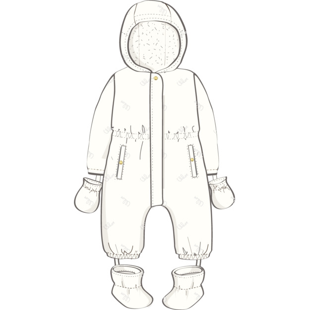 Комбинезон утепленный