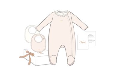 Пижама, слюнявчик 2 шт в упаковке