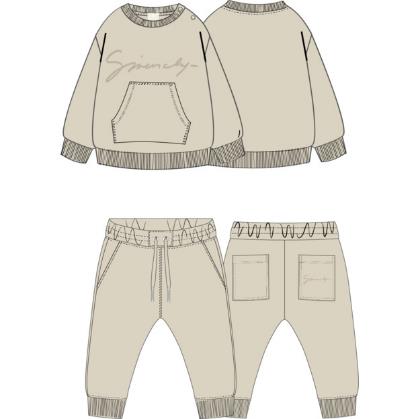 Костюм (толстовка, брюки)