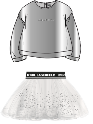 Толстовка, юбка