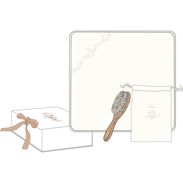 Одеяло, расческа в упаковке