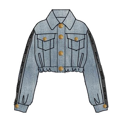 Куртка джинсовая