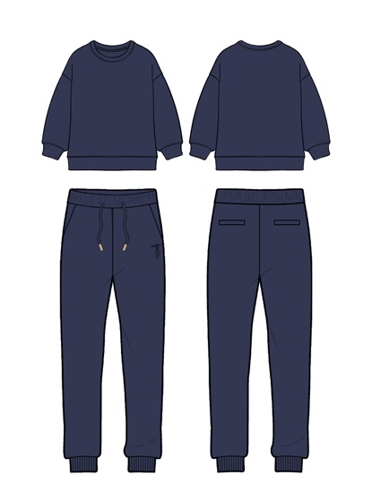 Костюм (толстовка, брюки)