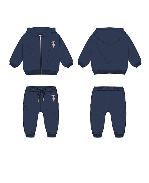 Костюм (толстовка, брюки)