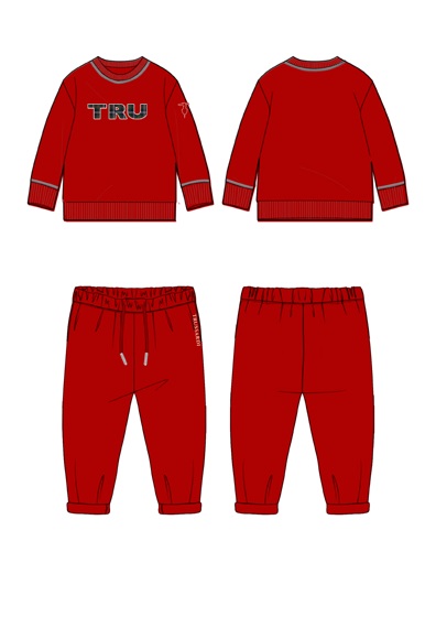 Костюм (толстовка, брюки)