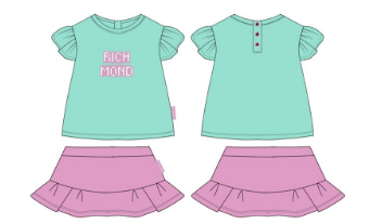 Футболка с юбкой