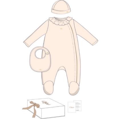 Комбинезон, шапка, слюнявчик в упаковке